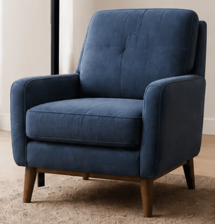 Product photo of Blue Armchair